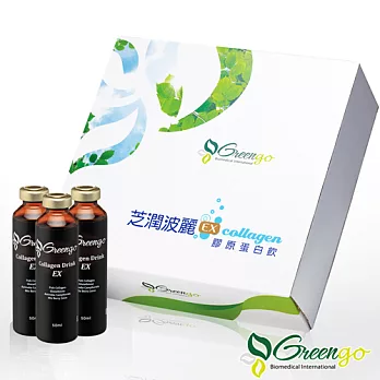 綠立生醫Gneengo芝潤波麗膠原胜肽飲EX (50ml×100支)