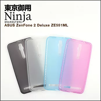 【東京御用Ninja】ASUS ZenFone 2 Deluxe ZE551ML磨砂TPU清水保護套（透白色）