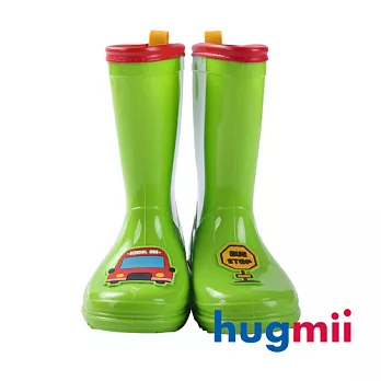 【Hugmii】單色造型兒童雨鞋_汽車17腳長17CM