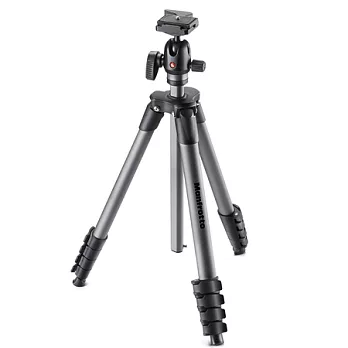 Manfrotto MKCOMPACTADVBH 輕巧進階級腳架球型雲台套組