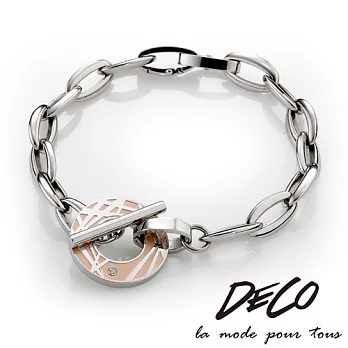 DECO X MASSA-G【Meteor】玫瑰流星 白鋼手鍊S