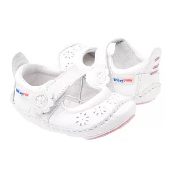 Rileyroos 真皮學步鞋-小雛菊瑪莉珍-白6-12M