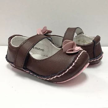 Rileyroos 真皮學步鞋-費歐納公主-巧克力6-12M