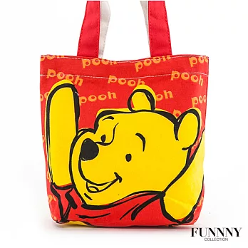 FUNNNY 日本同步手袋系列 小熊維尼大頭照