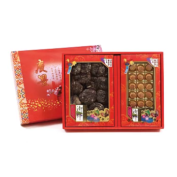 【迪化街天山行】山珍海味禮盒(干貝、台灣香菇)