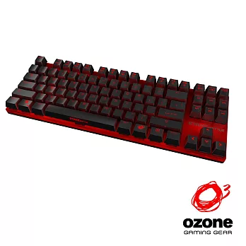 Ozone Strike Battle 87鍵/機械式鍵盤紅蓋茶軸