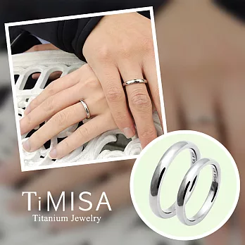 【TiMISA】 單純 純鈦對戒