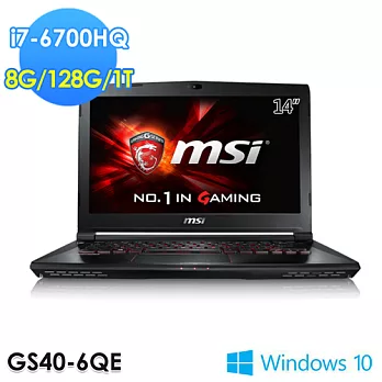 msi微星 GS40 6QE-010TW 14吋 i7-6700HQ GTX970 超薄電競筆電
