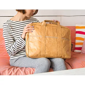 FLY BAG 公事包牛皮色