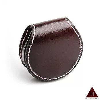 【H-CT】純手工馬蹄設計款真皮零錢包(ZD-X501啡-Z)