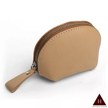 【H-CT】純手工半圓立體真皮零錢包(ZD-X504-Z)