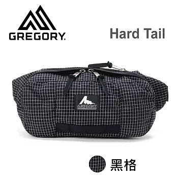 【美國Gregory】Hard Tail日系休閒小腰包-黑格