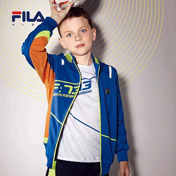 【FILA】帥氣足球員吸排圓領衫(白)160以上白