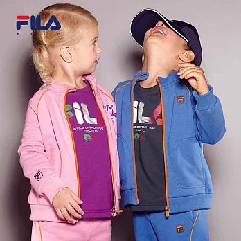 【FILA】炫彩絨布圓領上衣(紫)100紫