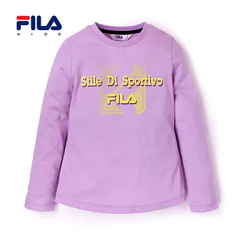【FILA】俏麗芭比圓領上衣(淺紫)135淺紫