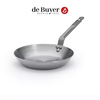 法國【de Buyer】畢耶鍋具『原礦蜂蠟系列』法式傳統單柄平底鍋24cm