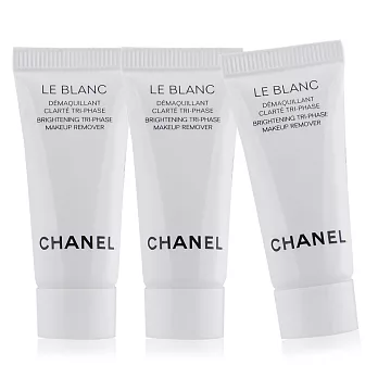 CHANEL 香奈兒珍珠光感TXC超淨白卸妝凝膠(5ml)X3入