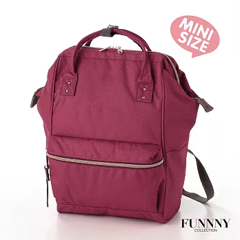 FUNNNY 日本同步後背包系列 吉田 知里 mini酒紅