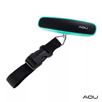 AOU 多功能日本YKK扣具行李秤 (湖水藍) 66-026