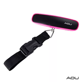 AOU 多功能日本YKK扣具行李秤 (微醺桃) 66-026