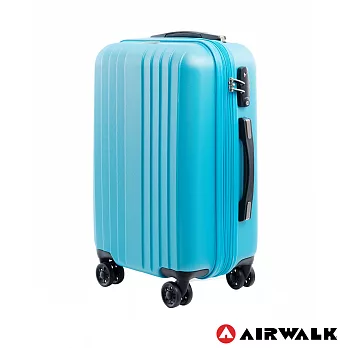 AIRWALK LUGGAGE - 0&1的電子世界 科技網紋旅行箱 20吋20吋世紀藍