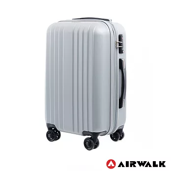 AIRWALK LUGGAGE - 0&1的電子世界 科技網紋旅行箱 20吋20吋銀河銀