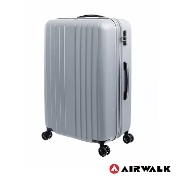 AIRWALK LUGGAGE - 0&1的電子世界 科技網紋旅行箱 28吋 - 銀河銀