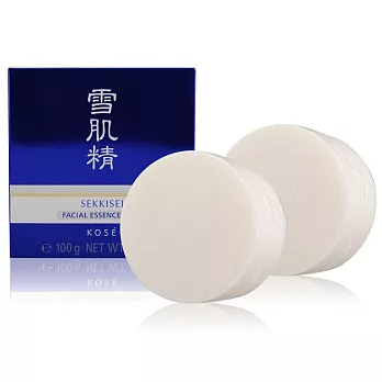 KOSE 高絲 雪肌精晶透潤白潔顏皂(100g)x2