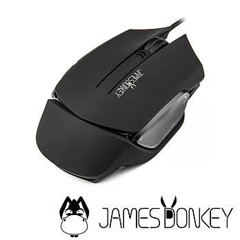 JAMES DONKEY賤驢 112S光學電競滑鼠-黑