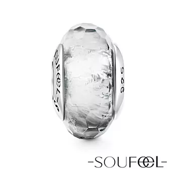 【SOUFEEL charms】《白色冰晶》串珠