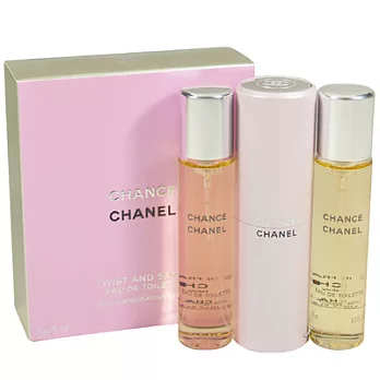 CHANEL香奈兒 CHANCE淡香水行動版(3*20ml)