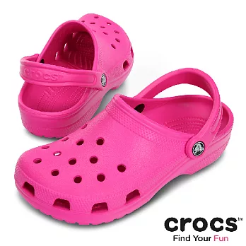 Crocs - 中性 - 經典 -36亮光紅色