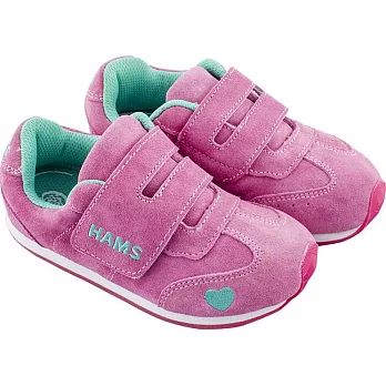 [HAMS] 馬卡龍麂皮運動鞋15粉紅