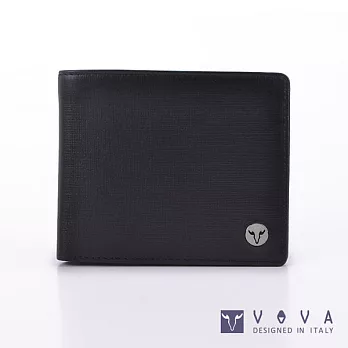 VOVA • 沃汎 - 凱旋系列 10卡IV紋短夾- 黑色