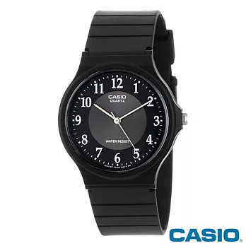 CASIO卡西歐 時尚指針石英錶 MQ-24-1B3
