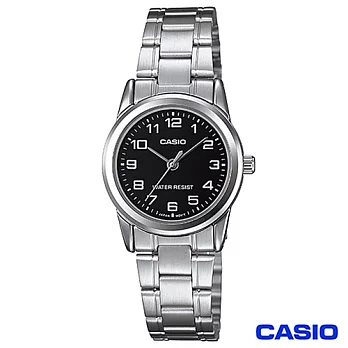 CASIO卡西歐 時尚休閒女性腕錶 LTP-V001D-1B