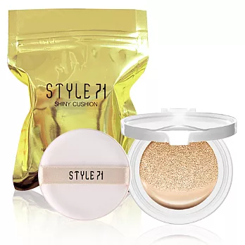 韓國Style71 Cushion璀璨名媛氣墊粉餅替換/補充包15g(2色)#21白皙