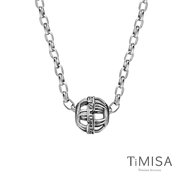 TiMISA《古典美》純鈦串飾項鍊(M02O)-50cm