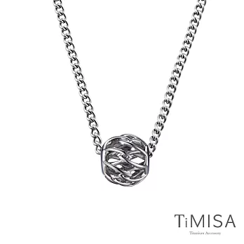 TiMISA《交織》純鈦串飾項鍊(M02D)-50