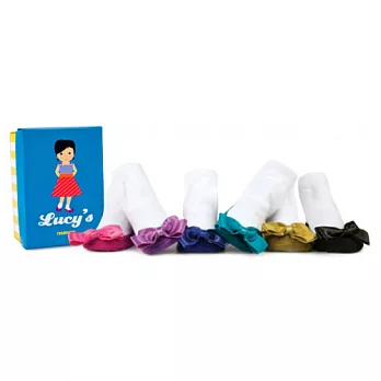 美國《TRUMPETTE》小露西 造型棉襪禮盒 0-12M(0-12M)