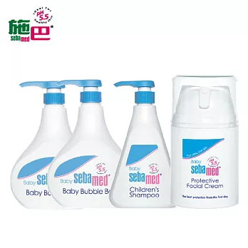 【U】sebamed 施巴 - 寶寶沐膚超值組(B)