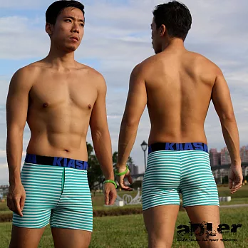 aDLer前開式長版四角內褲(綠)M綠