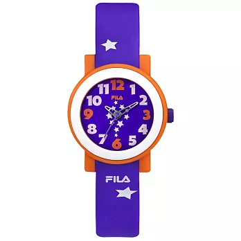 FILA 星系寶貝指針兒童錶-紫