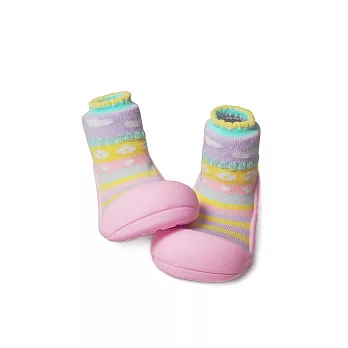 《Attipas》 快樂學步鞋 -嗡嗡繽紛系列S粉紅