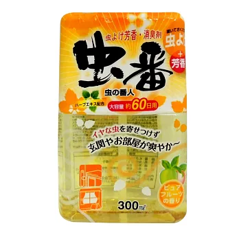 日本進口 植物防蟲芳香劑-水果香300ml LI-K2149