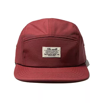 韓國包袋品牌 the-Earth - NC CAMP CAP (BURGUNDY) 防潑水五分割帽 (柏根地紅)