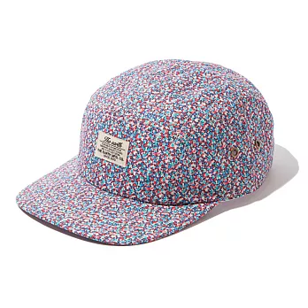 韓國包袋品牌 the-Earth - LIBERTY CAMP CAP (L.01) 防潑水五分割帽 (英國Liberty布花01粉款)