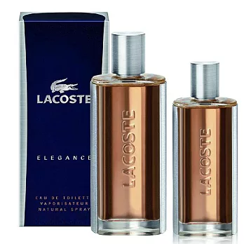 LACOSTE Elegance 雅仕 男性淡香水90ml(贈同款30ml)