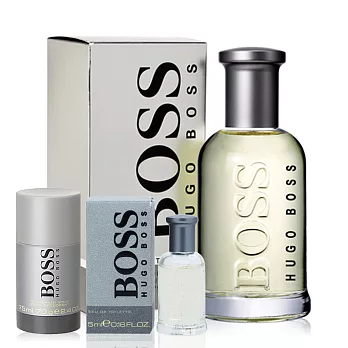 BOSS 自信男性淡香水50ml(贈自信體香膏75ml+自信小香5ml)