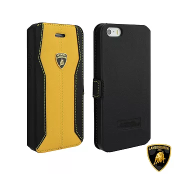 藍寶堅尼 Lamborghini iPhone 6/6S (H-D1)高質感皮套黃